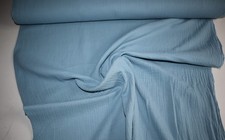 Musselin - Double Gauze, altblau, Breite: ca. 130 cm, Mat: 100% Baumwolle