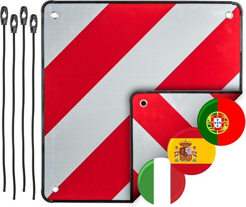 2in1 warntafel für italien - für,