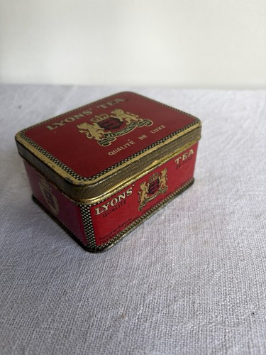 Alte lyons tea blechdose - alte,