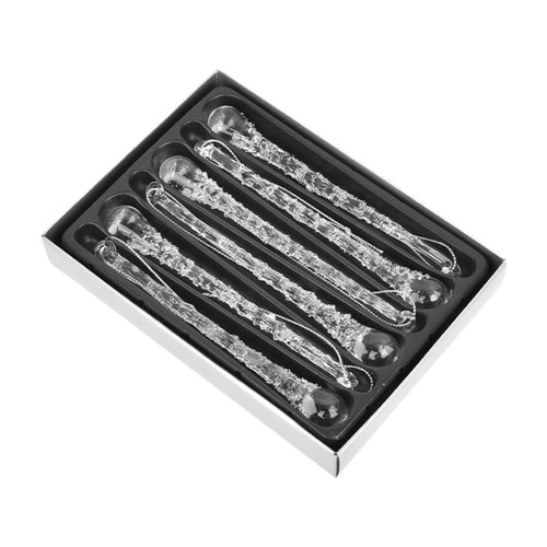Eiszapfen ornament - 6x,