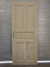 Zimmertür Türblatt DIN rechts 5 Füllungen / Jugendstil um 1920 / H207 B86 S3,5