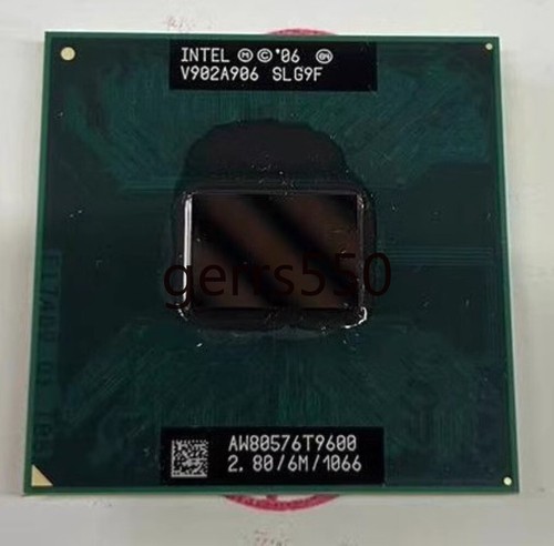 Intel core duo t9600 - 2,