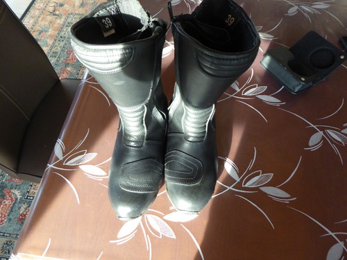 Motorradstiefel leder polo - motorradstiefel,