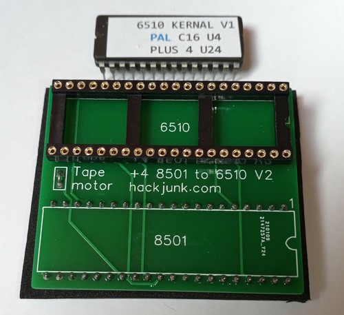 Commodore plus 8501 - 4, cpu