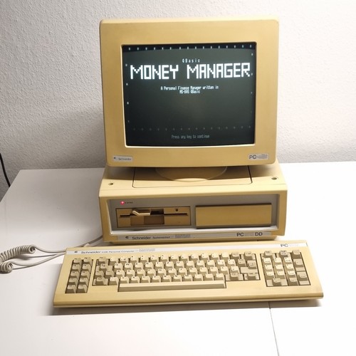 Schneider amstrad pc1512hd - schneider,