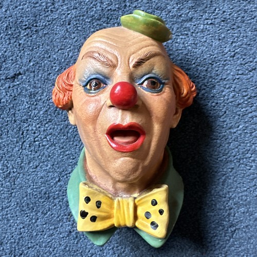 Clown gesicht plakette - clown,
