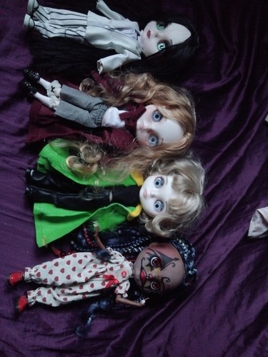 Komplettes set blythe puppen - set,
