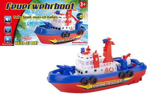 Feuerwehrboot mit licht - feuerwehrboot, ton