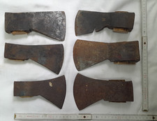 6 alte Axtkopfe, Axt, Beil