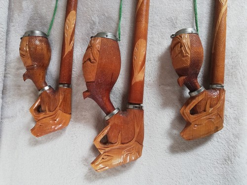 Schöne holzpfeifen mit hirsch - schöne,