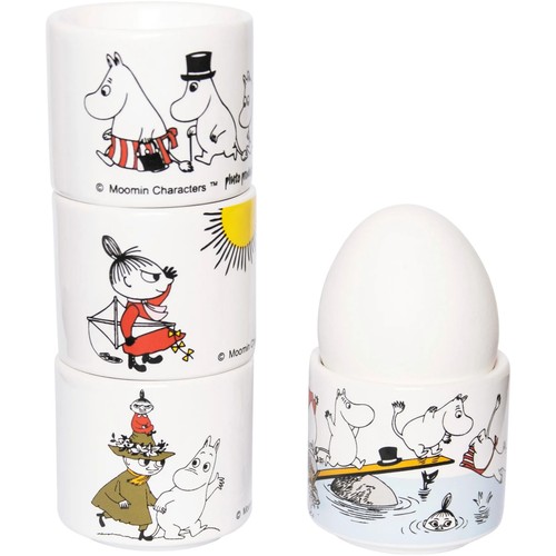 Mumin farbe eierbecher 4er - farbe,