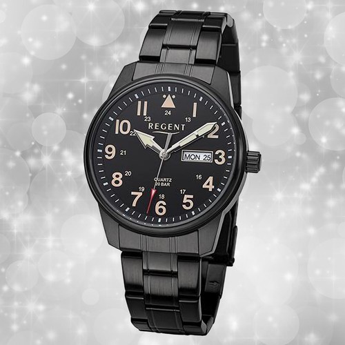 Armbanduhr metall schwarz - armbanduhr,