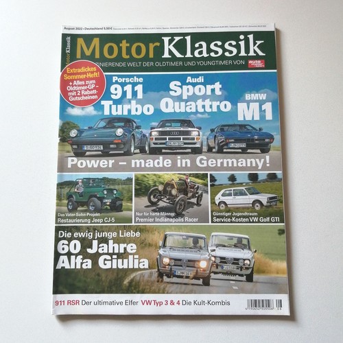 Motor klassik 2022 - motor,