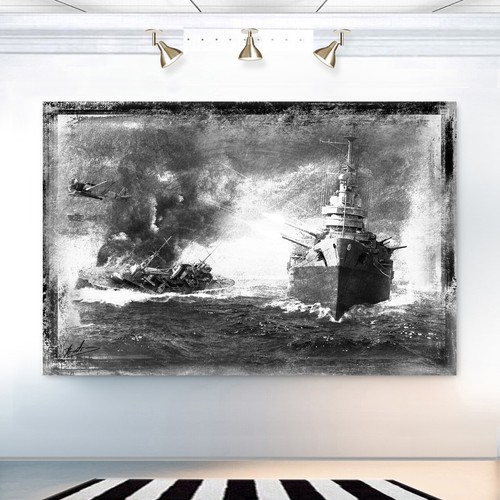 Leinwand bild boot - leinwand,