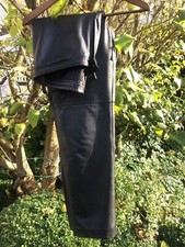 Damen Lederhose von Madeleine - weiches, edles Lammnappa - Gr. 40/42 - schwarz