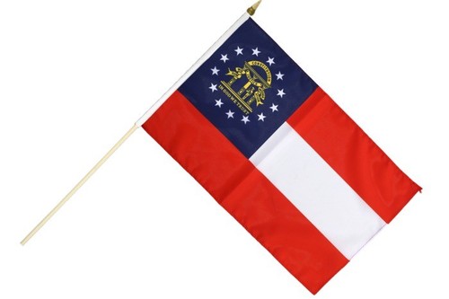 Usa georgia stockflagge - usa,