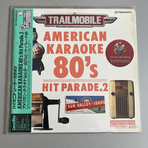 Laserdisc american karaoke - laserdisc,