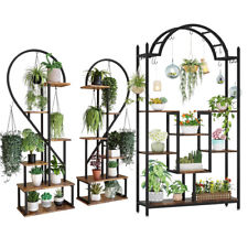 Pflanzenregal Blumenregal Blumentreppe Schwerlast Blumenständer Balkon Garten DE