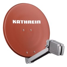 Kathrein CAS 80 ro rotbraun Offset-Parabolantenne 75 cm (LNB nicht inbegriffen)