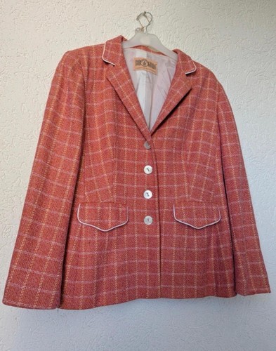 Vintage seiden leinen blazer - seiden-leinen, |