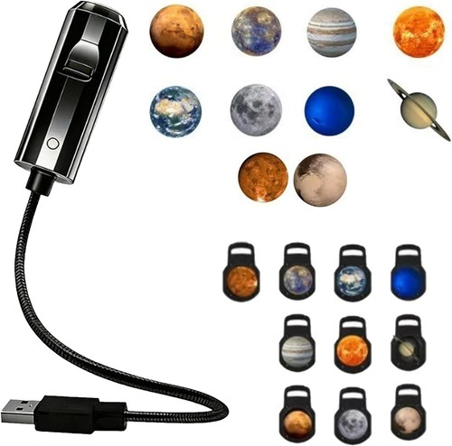 Usb galaxy moon projektor - galaxy,