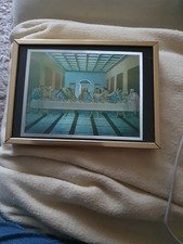 Bild letztes Abendmahl, gerahmt