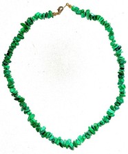 Echte Malachit Splitterkette