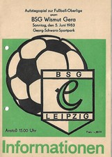  Chemie Leipzig- Wismut Gera