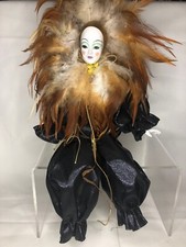 Harlequin Pierrot Porzellan