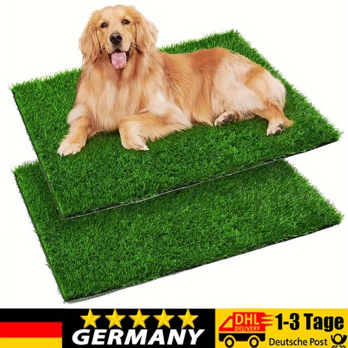 2er set kunstrasen für hunde - kunstrasen,