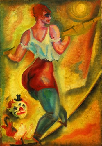 George grosz seiltänzerin - george,