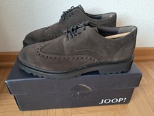 Joop! Schnürschuhe Halbschuh Mokassin  Dunkelbraun Wildleder Gr. 41 Neu in OVP