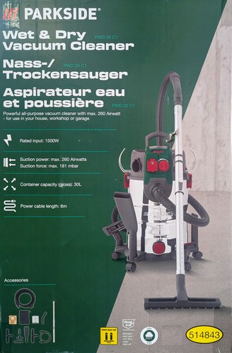 Parkside pwd nassauger - pwd, 30