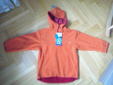 Finkid & aktiv NEU Größe 120/130 Pullover Fleece Orange/Rot NEU