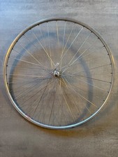 Laufrad mit Campagnolo Record Nabe - Rennrad Vorderrad vintage eroica 100mm 36t