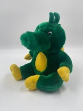 Tabaluga Drache grün Stofftier Plüschtier Kuscheltier sitzend ca. 22 cm