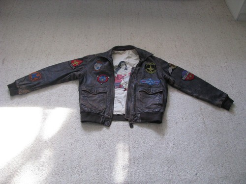 Lederjacke fliegerjacke gipsy - fliegerjacke,