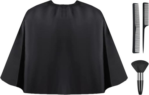 Frisierumhang kurz schwarze - frisierumhang,