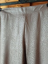 Damenhose Pfeffinger Gr. 20, Beigegrau, Guter Zustand, mit Schlangenprint