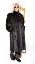 A5569 NERZMANTEL ECHT PELZ JACKE NERZ MANTEL PELZMANTEL - SAGA MINK FUR COAT