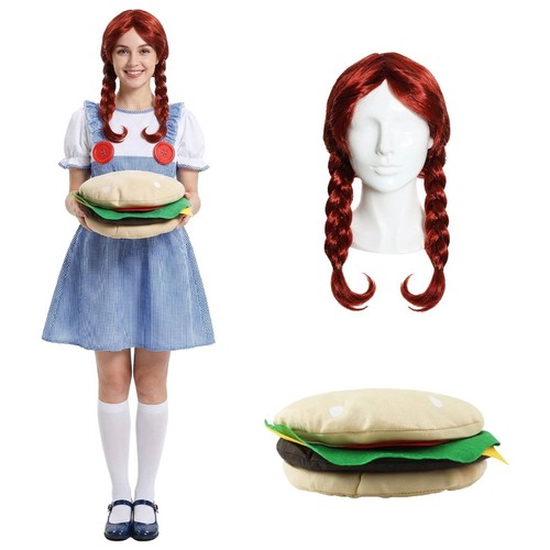 Fast food maskottchen - maskottchen, kostüm