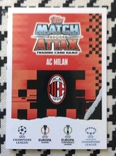 Topps Match Attax Trading Card Game Fußball AC Mailand Stefano Pioli