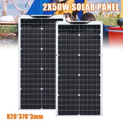 100w solarpanel 2x50w - 100w,