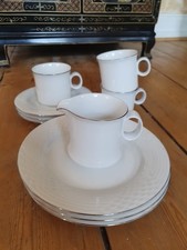 Hutschenreuther Scala Weiss Porzellan Konvolut 10 Teile