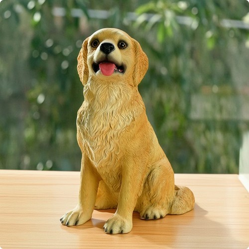 Hundefigur aus kunstharz - aus,