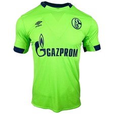 Umbro FC Schalke 04 Trikot Fussball Gelsenkirchen S04 Saison 2018/2019 M Grün