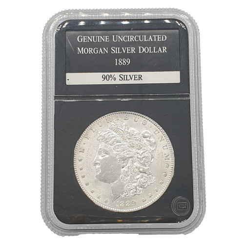 1889 usa morgan one dollar - $,