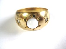 Ring Gold 585 mit Sternsaphir