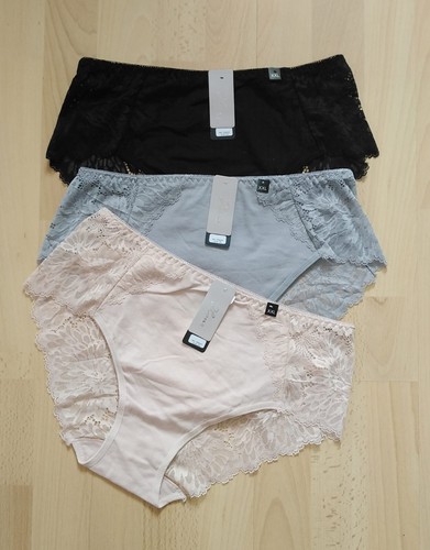 3er set damen slips - set,