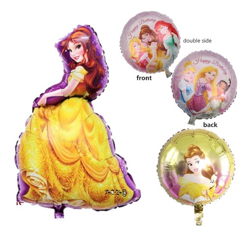 Prinzessin belle folienballon - belle,